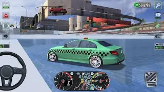 Mercedes-AMG E63 S Underwater In Los Angeles | Taxi Car Simulator EVO Mobile Gameplay