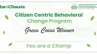 Celebrating climate champions under Im4Climate campaign!