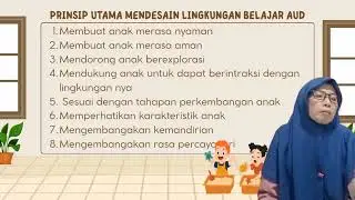 MENDESAIN LINGKUNGAN PENDIDIKAN AUD