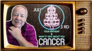 July 3rd Cancer? This Astrology video is all about you. Send a unique Birthday Card!