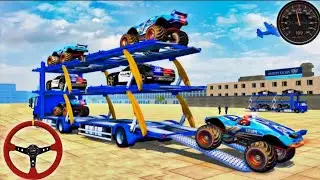 Truck Police Cars Driver Simulator - Grand Monster Truck Driver 2020 | ANDROID GAMEPLAY