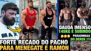 PACHO AVISA: EU QUERO RAMON E MENEGATE BRIGANDO PELO TOP1 DO OLYMPIA, ESSA &Eacute; A META + LOGAN e DAUDA