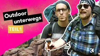 Erste Nacht im Wald - Wander Vlog | Teil 1