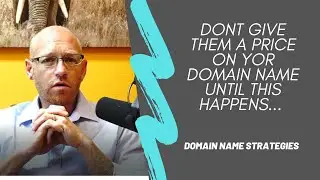 How to sell your domain name and communicating the price.