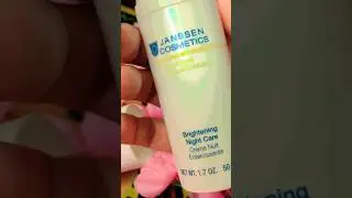 Janseen brightening night care cream #youtubeshorts #janssen