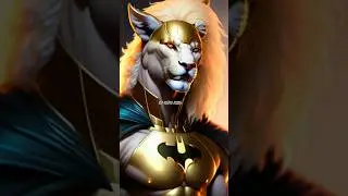 Lion Batman style #evengers #shorts #marvel
