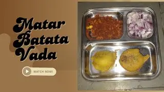 Matar Batata Vada