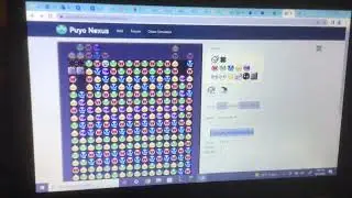 The Worlds 1st ever 210 chain! Puyo Puyo simulater, 2 Puyo Pop, Pc, Eng voice (Lol)