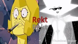 (YTP)yellow diamond calls white diamond for help