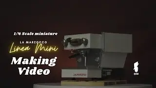 Miniature Build| 1/4 Scale La Marzocco Linea Mini | Italian Espresso Machine