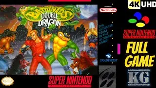 Battletoads & Double Dragon: The Ultimate Team | SNES | 4K60ᶠᵖˢ UHD🔴| Gameplay Walkthrough Full Game