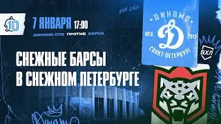 ВХЛ. Динамо СПб -  Барс 07.01.2026