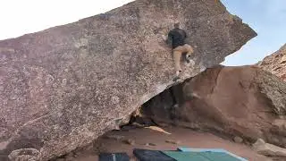 Helter Swelter (V7) - Moe's Valley, UT