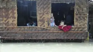 Flooding swamps Myanmar's Irrawaddy region