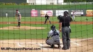 Tyler Glasnow vs. Tony Wolters - Arizona Fall League
