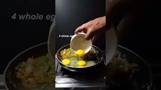 High protien egg fried rice. #friedrice #highprotien #gym #food #postworkout #diet #shaikhalsan