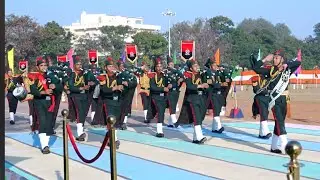 Assam Rifle Pipe band display in 26th All India Police Band competition 2025 ⚔️ #assamrifles 