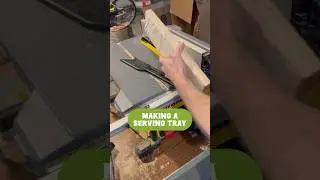 Making a wood serving tray 🪚🪵
