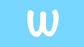 The letter w - lowercase