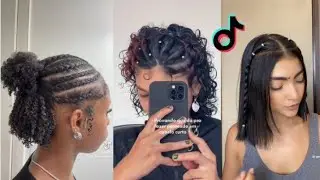 Simple Hairstyles for Short Hair | TikTok Compilation 💞