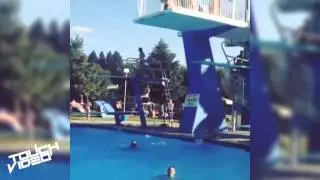 Lava Hotsprings High Dive Fail-Accident (TouchVideo)