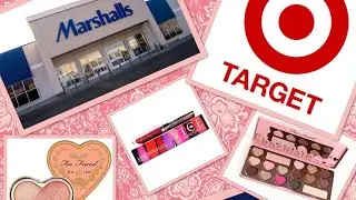 Come shop with me at Target and Marshall&rsquo;s | High end makeup brands