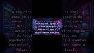 A comunidade de jogos Web3 no Brasil