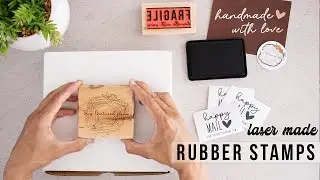 How to Make Rubber Stamps on Your Laser | Thunder 51/100