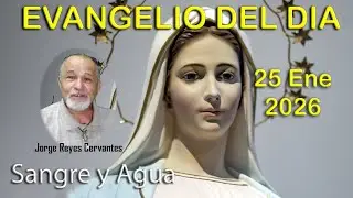 Evangelio Del Dia Hoy - Domingo 25 Enero 2026- Sangre y Agua