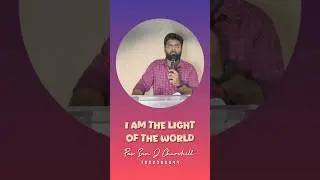 I AM THE LIGHT OF THE WORLD// Pas. Sam J Churchill//#shorts#viralvideo#trending#