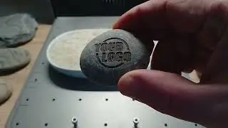 Custom Logo Engraved Stone &ndash; Corporate Gift & Branding Solution