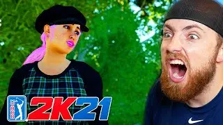 My First ONLINE Tournament! PGA Tour 2K21