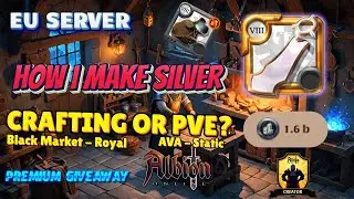 Как заработать серебро в Albion Online с помощью крафта и PvE