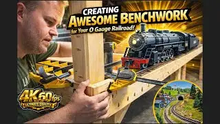 Creating Awesome Benchwork for Your O Gauge Railroad!