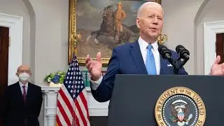 President Biden and Supreme Court Justice Breyer speak about his retirement | full video