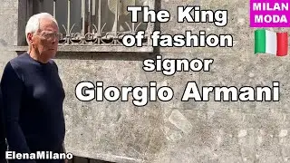 Armani 19/06/2023 Milan Fashion week 🇮🇹 #italy #milan #mfw