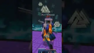 Marloww has no chance 😈 #minecraft #pvp #bedwars #hypixel #goat