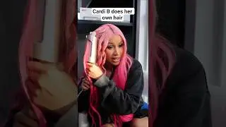 Cardi B does her own hair