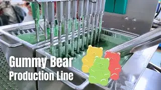 Is this the gummy bear production line equipment you are looking for?