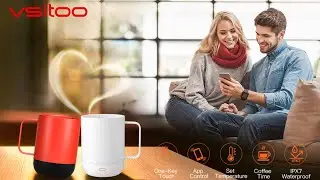 Vsitoo Smart Temperature Control Coffee Mug S3PRO | Best Smart Mugs | Temperature Control Smart Mug