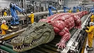 Crocodile Meat Production Process | Industrial Processing & Cold Chain