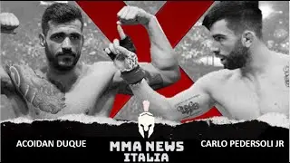 Carlo Pedersoli JR vs Acoide Duque - Highlights MMA - 03_10_2020