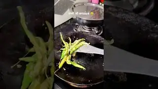 Must Try😋#food #comedy #cooking #ytshorts #trending #cookingwithsheela #shortsfeed #greenchilli