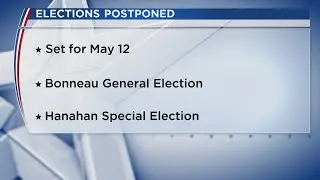 Local elections for May postponed