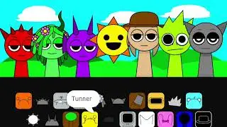 Incredibox Sprunki Sinner Edition But WITH LOVE SUS MOD!Mr. Sun Raddy Animation Gray sus Funny fnf