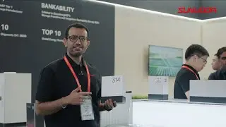 Solar & Storage Live KSA | Ahmed Ashqr Introducing Sunwoda's Latest Energy Storage Innovations