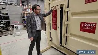 PowerMVar Container (Container-MVar): Portable Medium Voltage Capacitor Bank