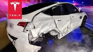 TESLA AUTOPILOT VS DRUNK WRONG WAY DRIVER | TESLACAM STORIES 130