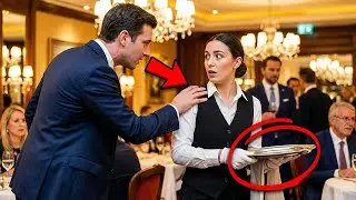 A BILLIONAIRE SAW HIS CHILDHOOD FRIEND AS A WAITRESS... WHAT HE DID NEXT CHANGED HER LIFE FOREVER!