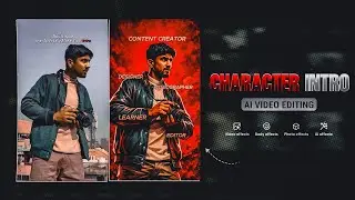 CHARACTER INTRO - Trending Ai Video Editing | How To Edit Trending Bgmi Intro Reels 🔥